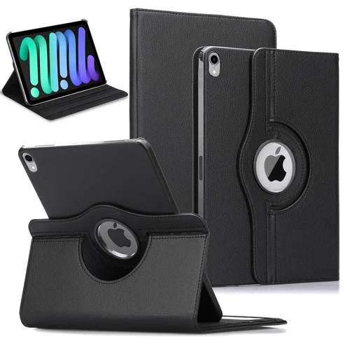 Hülle für Apple iPad Mini 7 (A17 Pro) Smart Case Schutz Cover Flip Cover 360° - Bild 2 von 15