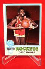 Otto Moore Topps NBA Basketball Card 1973-1974 #98 EX