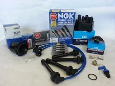 Ignition Tune Up Kit (NGK V-Power Plugs) for 1992-1994 Honda Civic 1.6L L4