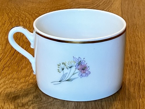Tazza da tè caffè RICHARD GINORI Primavera fiore rosa alta 2 1/4” fine Cina Italia - Foto 3 di 7