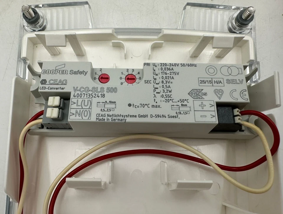 EATON 400 71 354 990 ILUMINACIÓN DE EMERGENCIA CEAG ATLANTIC LED Foto 3 de 4