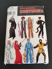 Simplicity Pattern 0646 Costumes Size XS - XL Adult/Teen NEW UNCUT 8 Patterns