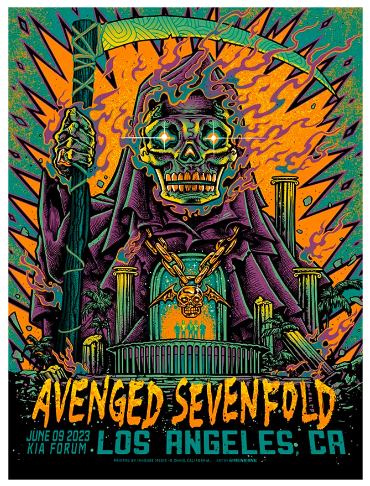 Avenged Sevenfold – Wave Art Central