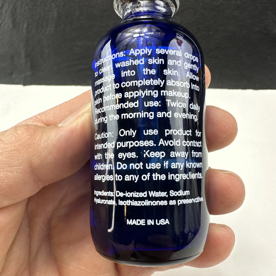 Skin Care 100% Pure Hyaluronic Acid Boosting Serum for Face Anti Wrinkle Serum - Image 4 of 4