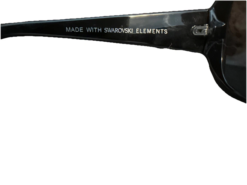 Gafas de sol SWAROVSKI Elements negras ojos cuadrados Foto 4 de 4