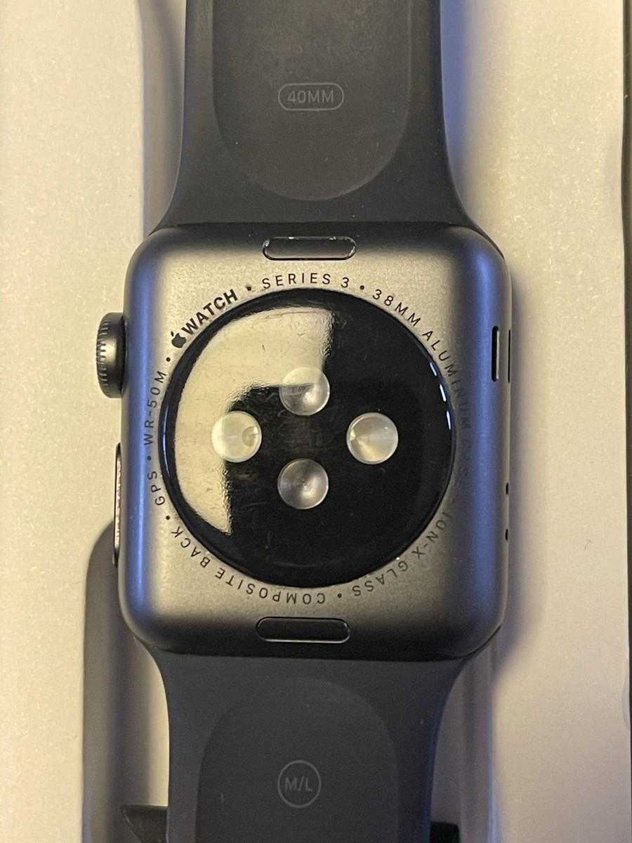Apple Watch Series 3 38mm (MTF02LL/A) - Space Gray | eBay