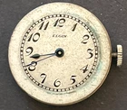 Antique 1922 Elgin Grade 431 Pocket Watch Movement Good Balance 6/0s 7j USA