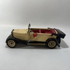 Vtg Mid Century Japanese Tin Litho Toy 1925 Friction Touring Car As-Is Old Metal