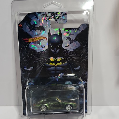 CUSTOM BATMAN !!'96 Porsche Carrera REPAINTED - Real Riders - Hot Wheels CUSTOM! - Picture 12 of 12