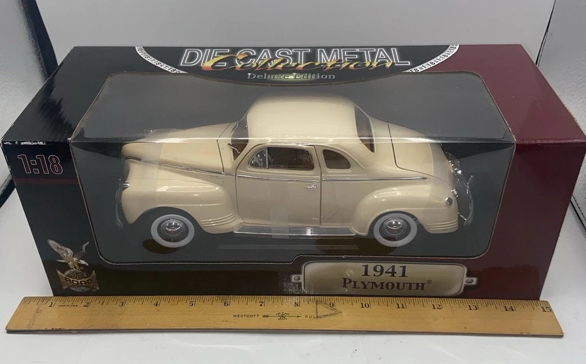 Plymouth1941 1/18 Die Cast Model未使用 Road Signature 1:18 Plymouth Diecast Cars, Trucks & Vans for sale