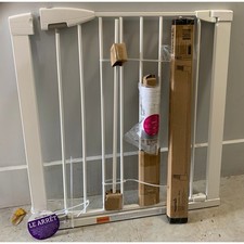 Baby Gate for Stairs, Hallways and Doors Munch Easy Close Pressure Mounted