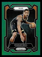 Bradley Beal 2023-24 Prizm Green Refractor #64 Phoenix Suns *032C