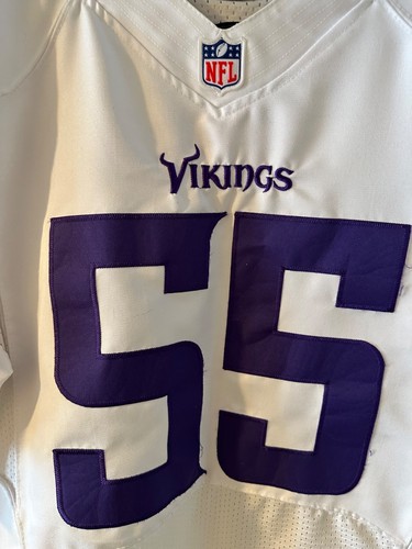 Nike NFL Minnesota Vikings #55 Anthony Barr White Trikot Herren Gr. 44 " - Bild 3 von 6
