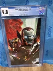 Fame Robert Downey Jr Iron Man Martinena Cgc 9.8 Graded Virgin Edition Comic