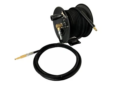 TECHKAR Hose Reel 30m Capacity Karcher K Compatible & 30m Hose + 3m Hose