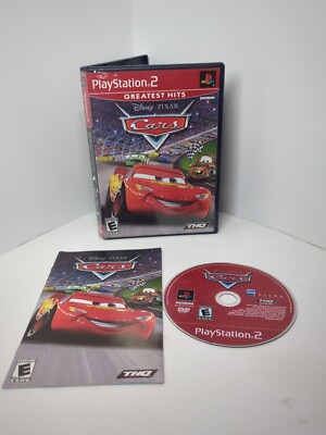 Cars Disney Pixar PlayStation 2 PS2 CIB Complete.