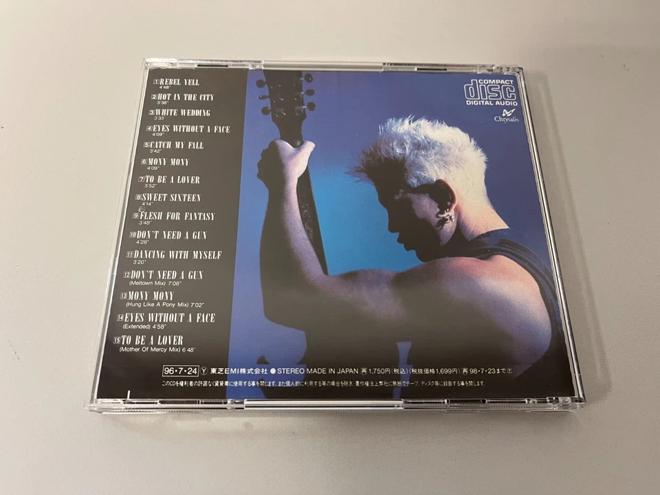 Billy Idol – Idol Songs - 15 Of The Best - Japan Only CD © 1996 - 4x 12"Mixes - Bild 3 von 3