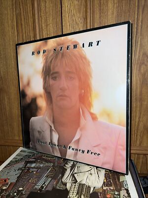Rod Stewart Foot Loose & Fancy Free LP Warner Bros BSK 3092 1977 1st PR VG/VG+