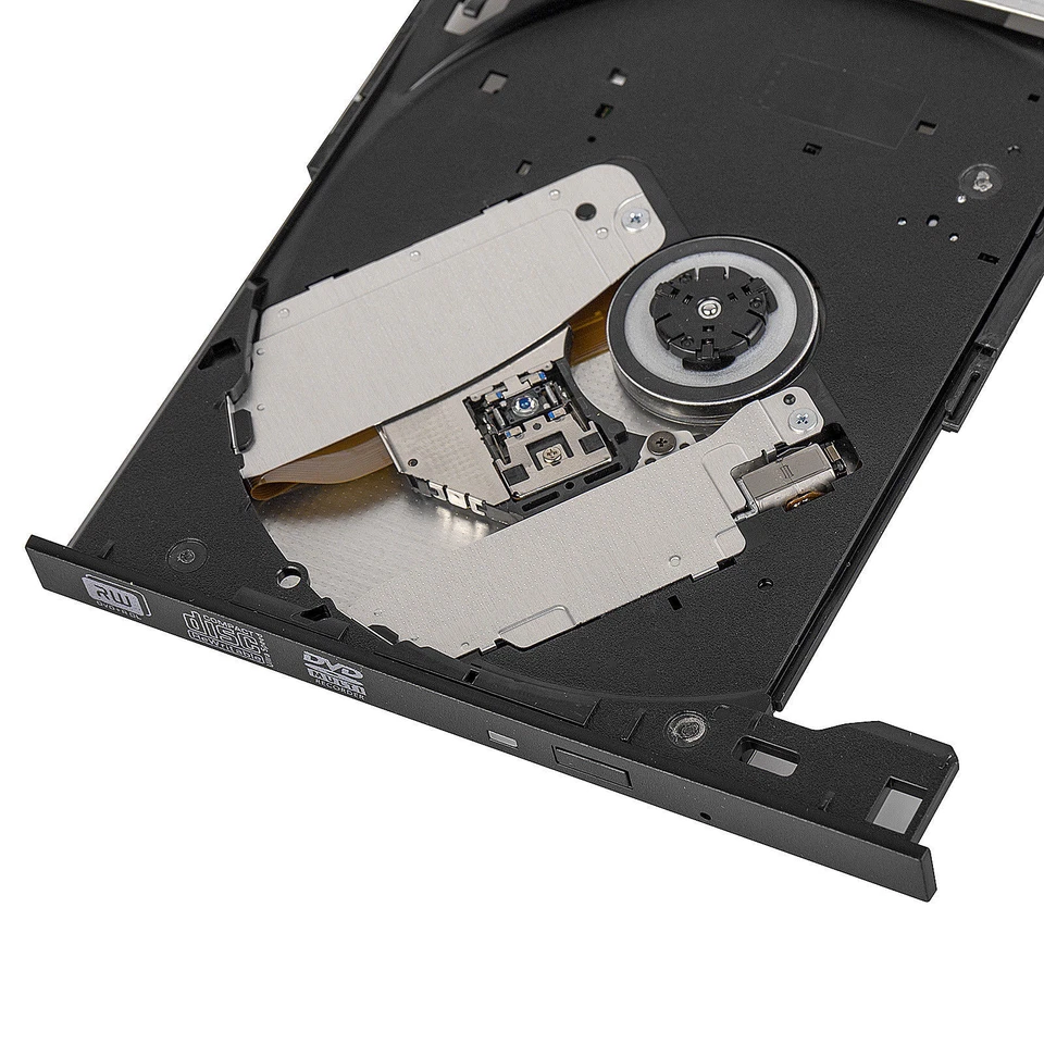 Slimline 9.5mm DVD CD Data Burner Rewriter Laptop PC Internal SATA Optical Drive - Image 3 of 4