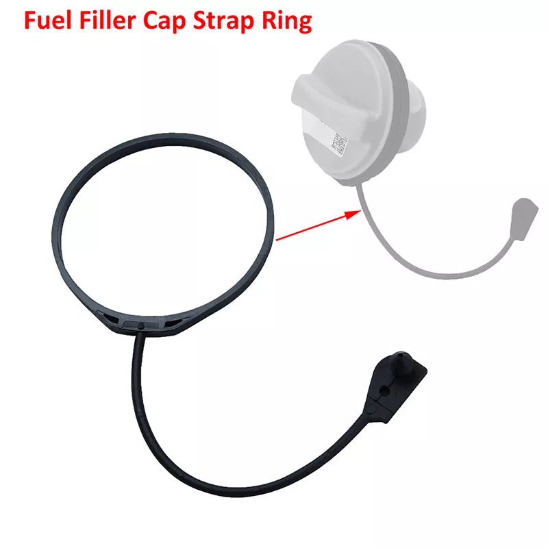 NEW Plastic Rubber Strap Fuel Filler Cap Tether Cord Fit For Jaguar XF 2008 2015