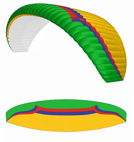 Independence PIONEER 3 L 105-130 kg | High End EN-A Paraglider | NEW | WARRANTY - Picture 8 of 10