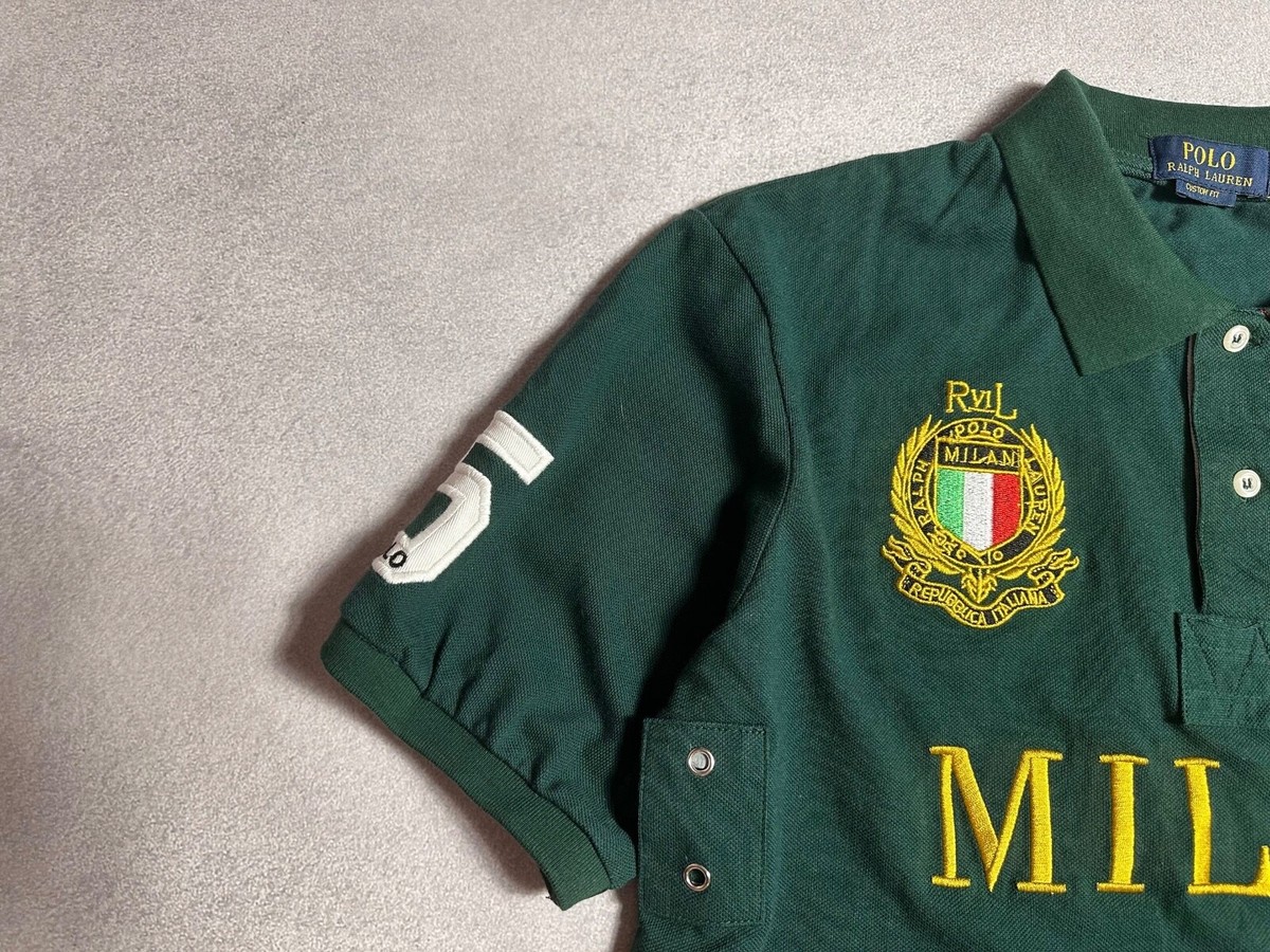 Polo Ralph Lauren Milan Italy #5 Polo Shirt Big Pony Chief