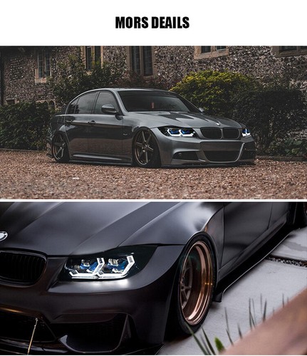 For BMW 3 Series E90 E91 LED DRL Headlights Double Beam Lens Projector 2009-2012 - Picture 13 of 24