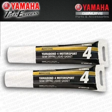 NEW (2) PACK YAMAHA YAMALUBE YAMABOND 4 SILICONE BASED LIQUID GASKET SEALER