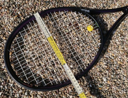 Wilson - Staff Kevlar - L3 - 4 3/8 - Midplus 95 SQ Tennisschläger Tennis Racket - Picture 10 of 11