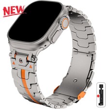 Stainless Steel Metal Strap For Apple Watch Ultra 2 Series 10 9 8 7 6 5 4 Band