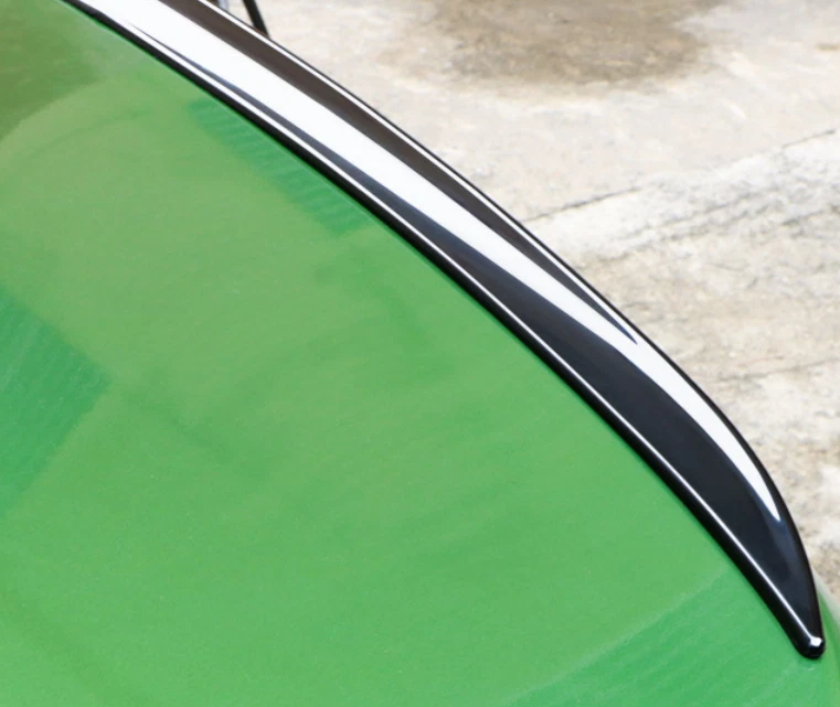 120CM Universal Car Roof Black Rear Tail Spoiler TPU Trunk Lip Soft Wing Foto 4 de 4