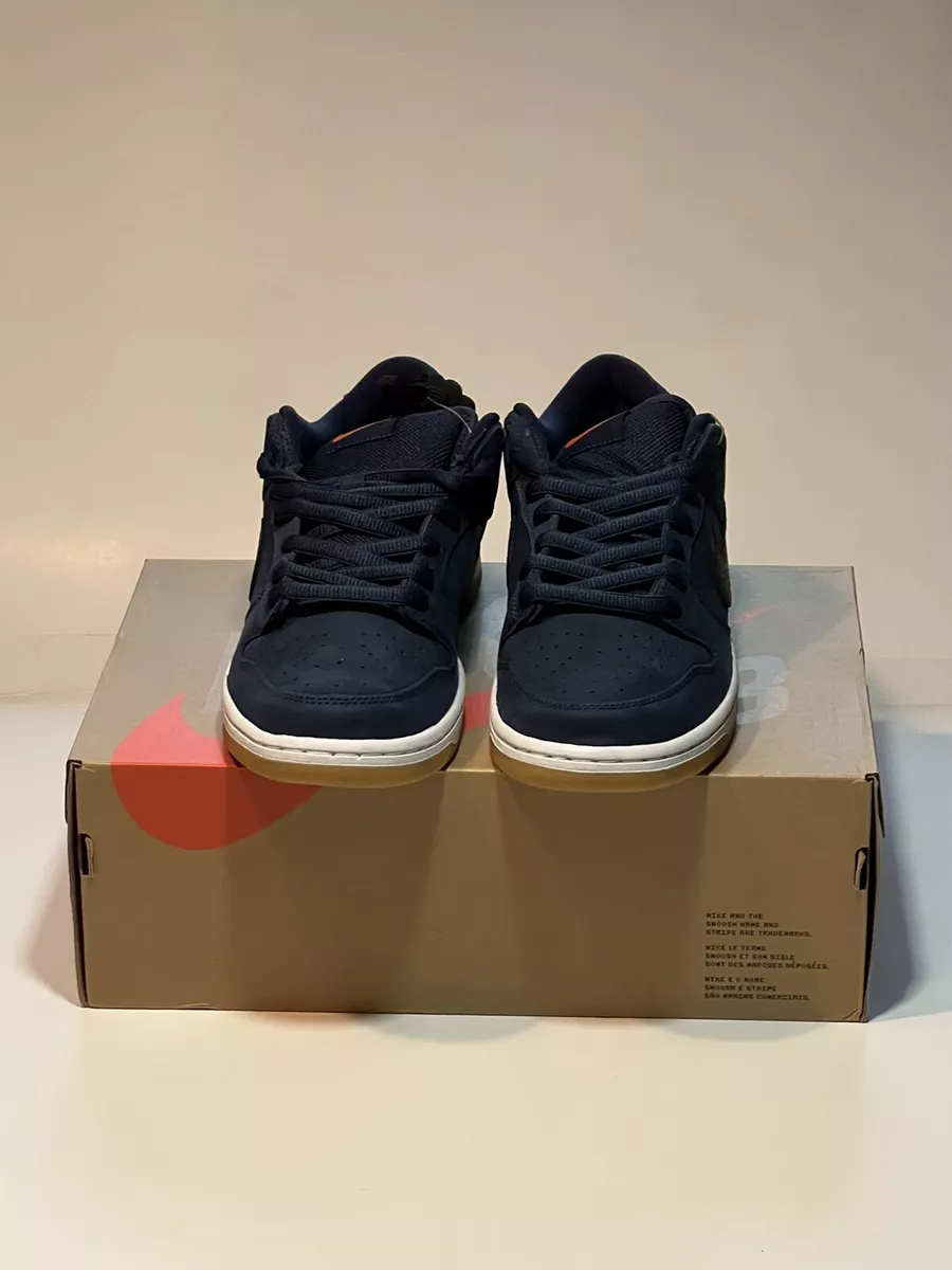 Size 9.5 Nike Dunk Low Pro ISO SB Navy Gum