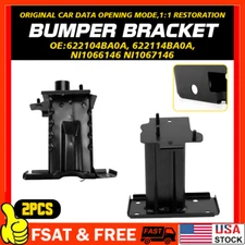 For Nissan Rogue 14-20 Bumper Cover Reinforcement Brackets Front Left&Right A