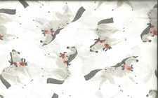 Dear Stella cream tan horses Poppy Prairies ponies fabric