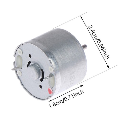 RF-320T-12400 6V DC Micro Motor For Diy Silent Solar Energy 310 Motor - Zdjęcie 4 z 7