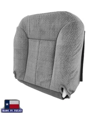 For 1998 1999 Chevy SIlverado 1500 2500 Gray Cloth Driver Side Bottom Seat Cover