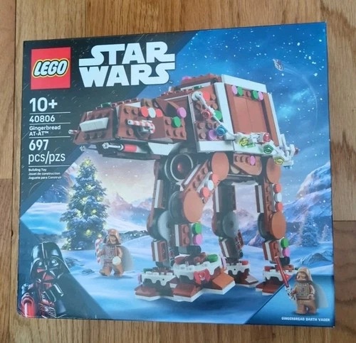 New- LEGO Star Wars Gingerbread AT-AT Walker set 40806