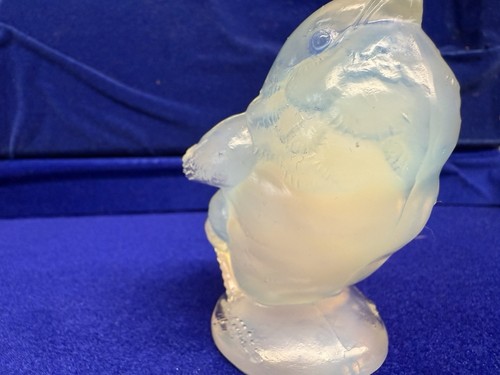 Sabino Opalescent Glass Sparrow Bird With Original Sticker - Picture 5 of 10