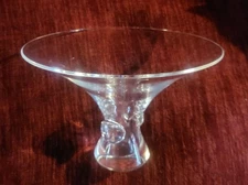  STEUBEN Bouquet Thumb Print MCM Boquet Vase designed by George Thompson