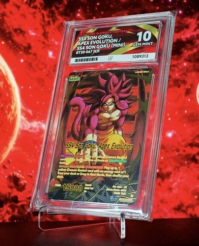 SS4 Son Goku, Apex Evolution SS4 SLR BT30-067 Ace 10 Dragonball Super Card Game