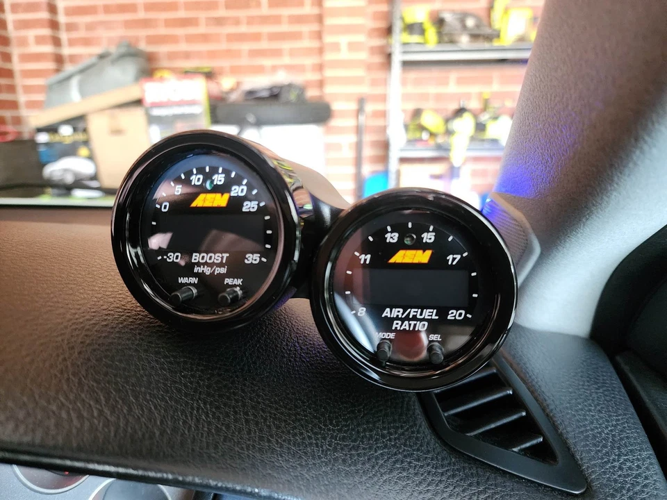 52mm Dual, Demister Vent Gauge Pod Mitsubishi EVO 7/8/9 — 第 4/4 张图片