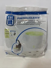 Catit Fresh & Clear Drinking Fountain Foam / Carbon Filter - 3pk - 55601