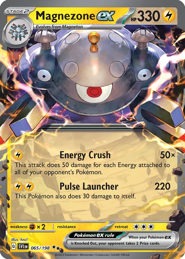 Magnezone ex - Scarlet & Violet #65 Price & Value ($0.67) | PokeScope