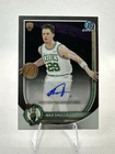 Max Shulga RC Auto 2025-26 Bowman Chrome #BCA-MS Boston Celtics Rookie
