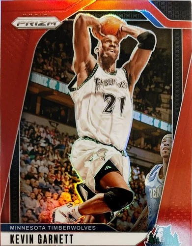 2024-25 Panini Prizm - Legends Kevin Garnett #283 Red Prizm /299