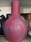 Vintage Van Briggle Cala lily Mulberry/Plum/Persian Rose Art Pottery Vase 10"
