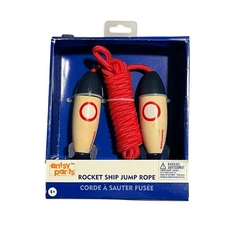 Antsy Pants Jump Rope Kids Ages 4-7 Wooden Rocket Ship Handles NEW