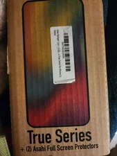 Case+2 tempered Glass screen Protector Set Bundle IPhone Xs+black Pop Grip