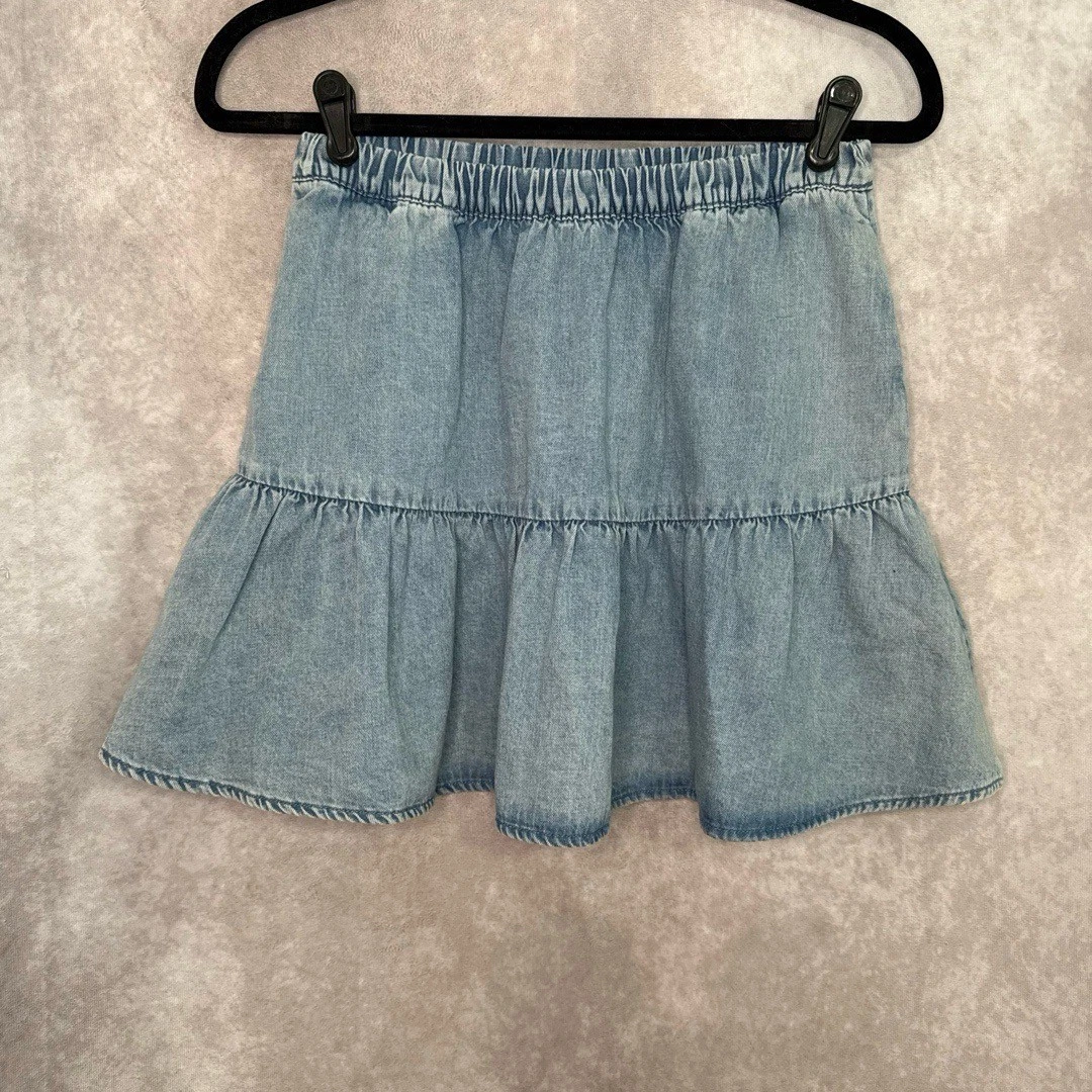 Jupe En Jean American Eagle - Taille 6 - Style Mini Décontracté - Occasion Très Bon état