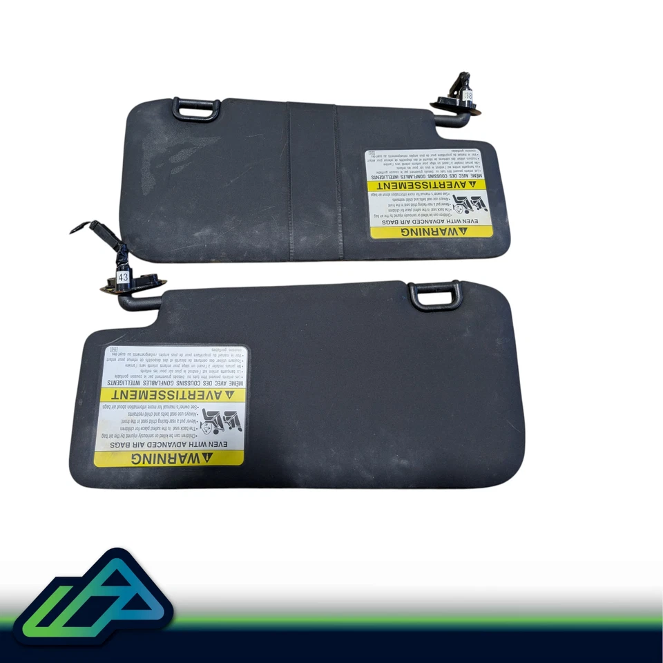 Juego de parasol para conductor paso izquierdo derecho Subaru BRZ 2013-2019 iluminado con clips Foto 2 de 4